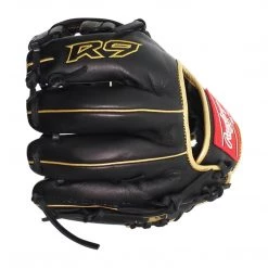 Rawlings 2021 R9 Series 9.50" Training Glove R9TRBG - Black Gold 9 Rawlings 2021 R9 Series 9.50