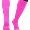 Twin City TCK Prosport Performance Knee High Tube Socks - Hot Pink