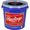 Champro Equipment Rawlings Official League Practice Ball With Bucket Baseball