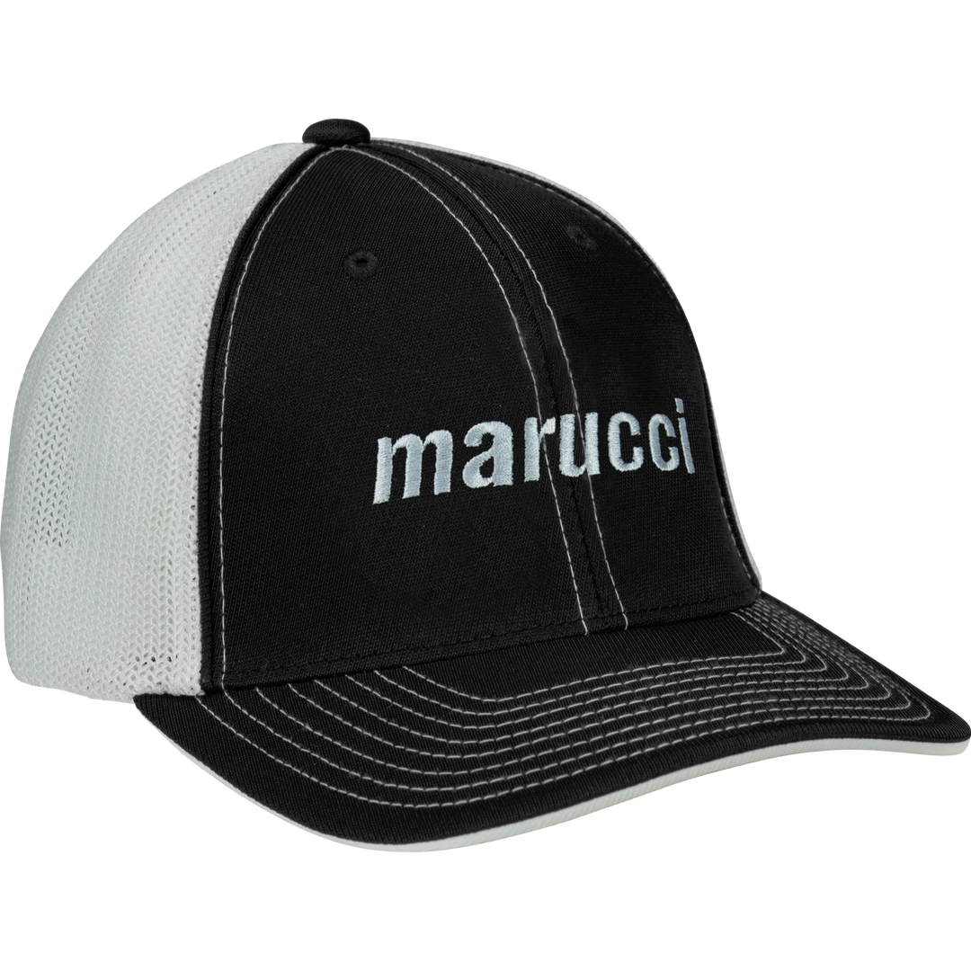 Baseball Marucci Trucker Snapback - Black 3 Baseball Marucci Trucker Snapback - Black