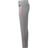 New Balance Adversary 2 Adult Piped Pant - Gray Red