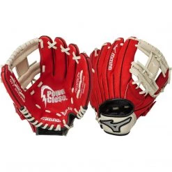 Mizuno Prospect 10.00" Utility Glove GPP1000Y2RD - Red Cream Baseball
