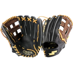 Baseball SSK Highlight Pro Series 12.50" Outfield Glove - Black Tan