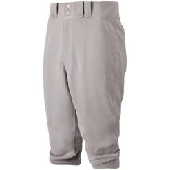 Mizuno Youth Select Short Pant - Gray Baseball