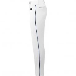 New Balance Adversary 2 Youth Piped Pant - White Navy Baseball