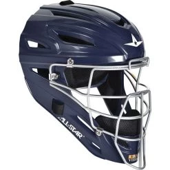 All-Star Adult System 7 MVP2500 Catcher's Helmet - Navy
