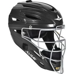 Baseball All-Star Adult System 7 MVP2500 Catcher's Helmet - Black