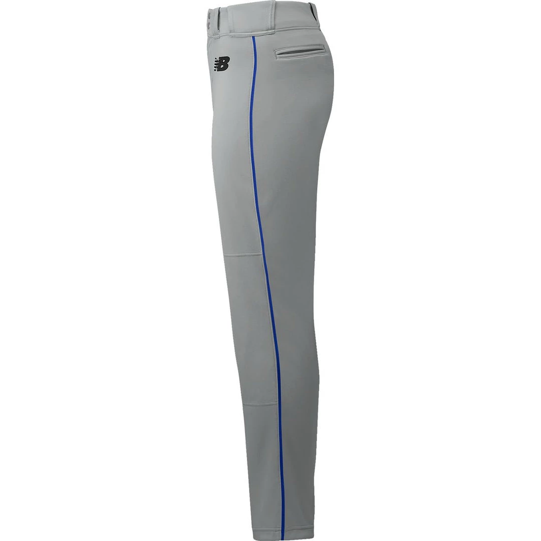 New Balance Adversary 2 Adult Piped Pant - Gray Royal Baseball 3 New Balance Adversary 2 Adult Piped Pant - Gray Royal Baseball