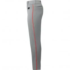 New Balance Adversary 2 Youth Piped Pant - Gray Red Baseball