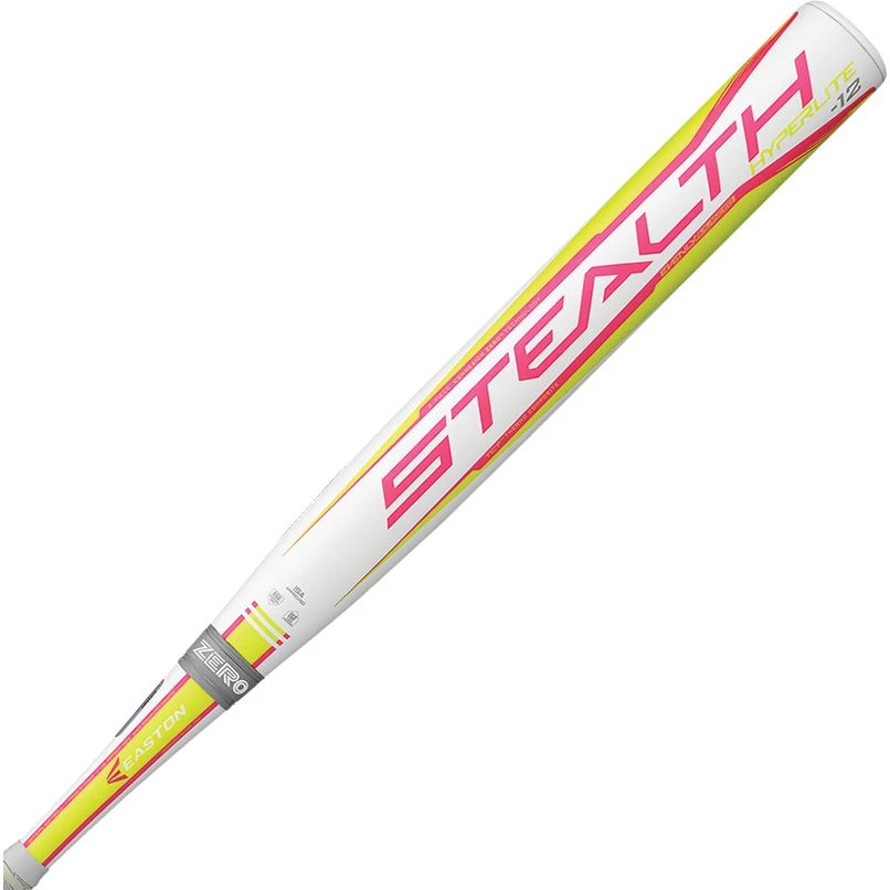 Softball Easton 2018 Stealth HyperLite (-12) Fastpitch Bat - White Red 3 Softball Easton 2018 Stealth HyperLite (-12) Fastpitch Bat - White Red