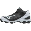 Mizuno Youth 9-Spike Advanced Franchise 9 Mid Molded Cleats - Black White Baseball