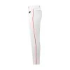 New Balance Adversary Adult Piped Pant - White Red Baseball