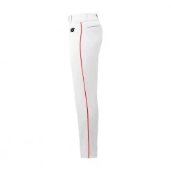 New Balance Adversary Adult Piped Pant - White Red Baseball