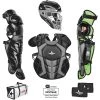 All-Star System 7 Certified NOCSAE Young Pro Catcher's Set (Ages 12-16) - Black 2 All-Star System 7 Certified NOCSAE Young Pro Catcher's Set (Ages 12-16) - Black