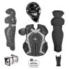 All-Star Player's Series Certified NOCSAE Catcher's Set (Ages 7-9) - Black Baseball