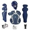 Baseball All-Star Player's Series Certified NOCSAE Catcher's Set (Ages 7-9) - Navy