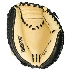 All-Star 33.50" CM3031 Comp Catcher's Mitt - Tan Black Baseball