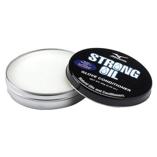 Baseball Mizuno Strong Oil Glove Conditioner - 2.29 Oz 3 Baseball Mizuno Strong Oil Glove Conditioner - 2.29 Oz