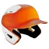 Mizuno B6 Batting Helmet 2Tone - Orange, White Baseball 2 Mizuno B6 Batting Helmet 2Tone - Orange, White Baseball