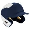Mizuno B6 Youth Batting Helmet 2Tone - Navy White Baseball