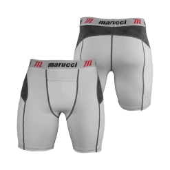 Marucci Youth Elite Padded Baseball Slider With Cup - White