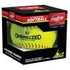 Rawlings 14" Oversized Pitcher's Training Softball - Yellow 1 Rawlings 14" Oversized Pitcher's Training Softball - Yellow