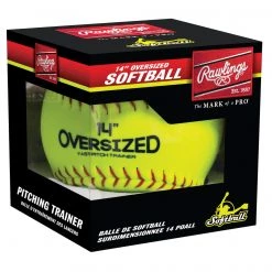 Rawlings 14" Oversized Pitcher's Training Softball - Yellow