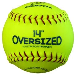 Rawlings 14" Oversized Pitcher's Training Softball - Yellow