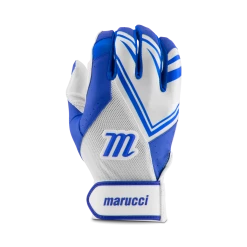Batting Gloves Marucci F5 Batting Glove - White Royal
