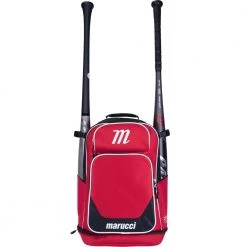 Marucci Battalion Batpack - Red 7 Marucci Battalion Batpack - Red