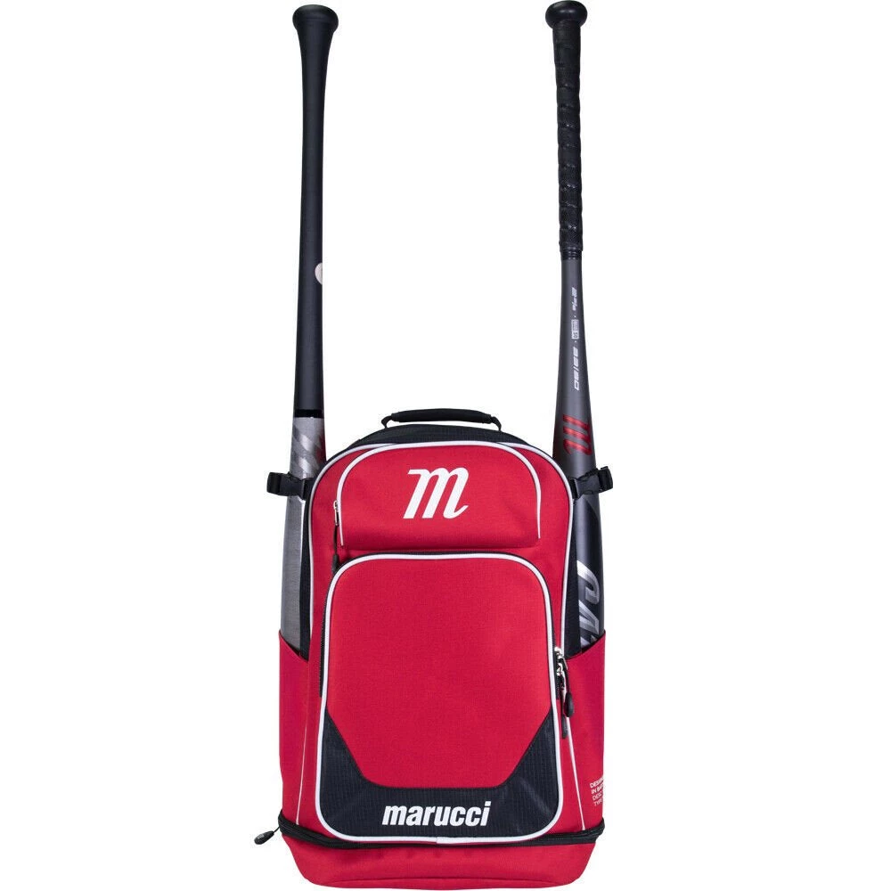 Marucci Battalion Batpack - Red 5 Marucci Battalion Batpack - Red
