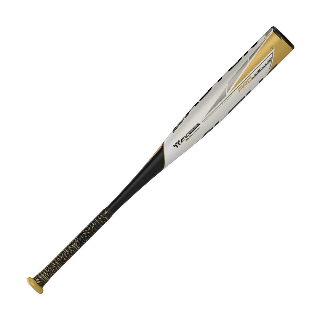 Easton 2020 Alpha 360 (-8) Sr League Bat 2 3/4" - Black Gold 6 Easton 2020 Alpha 360 (-8) Sr League Bat 2 3/4" - Black Gold