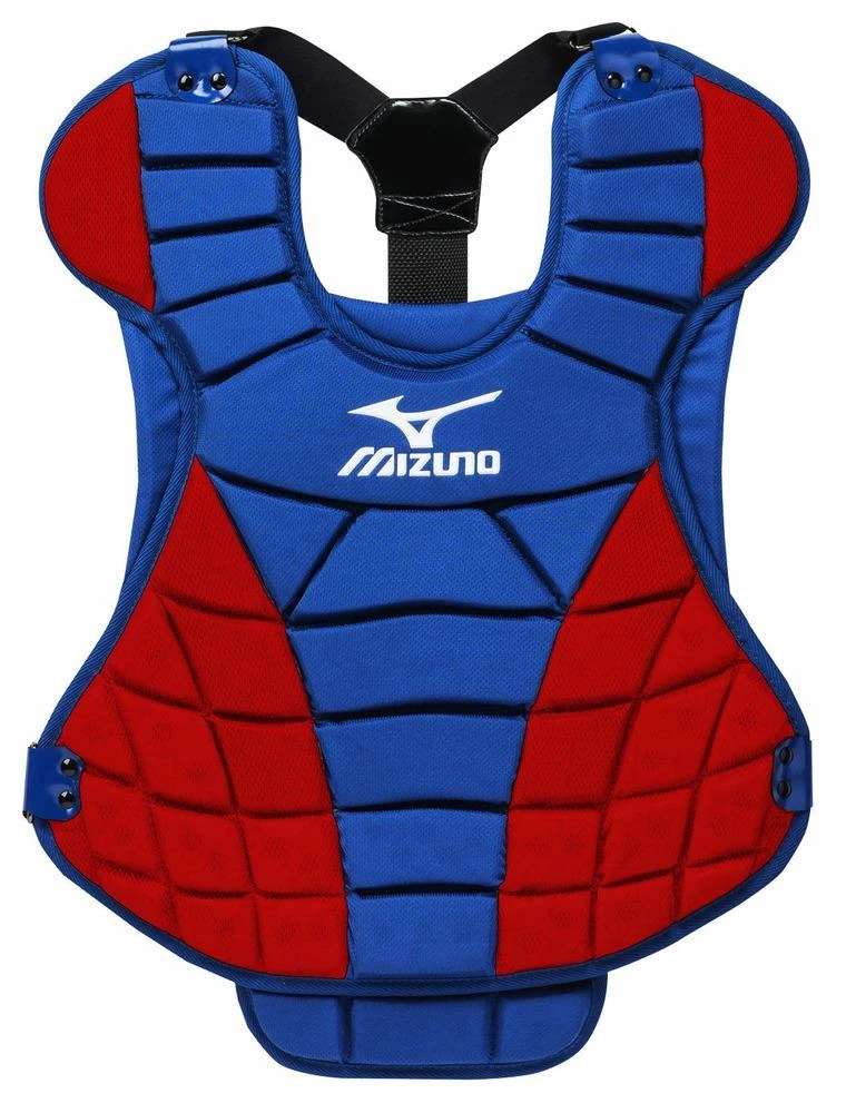 Catcher's Gear Mizuno Samurai Women's 14" Chest Protector - Royal Red 3 Catcher's Gear Mizuno Samurai Women's 14" Chest Protector - Royal Red