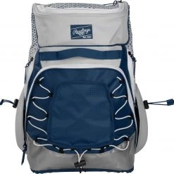 Rawlings R800 Softball Backpack - Gray Navy