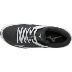 Mizuno 9-Spike Swift 5 Cleats - Black White Softball 10 Mizuno 9-Spike Swift 5 Cleats - Black White Softball