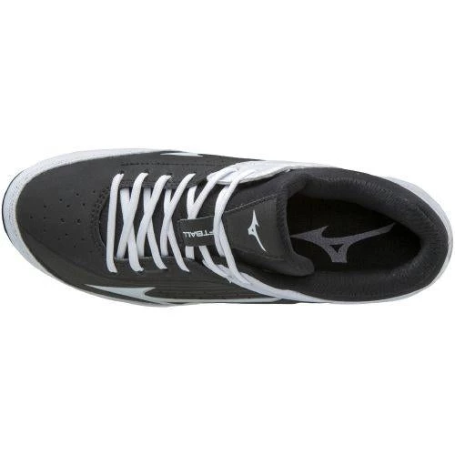 Mizuno 9-Spike Swift 5 Cleats - Black White Softball 6 Mizuno 9-Spike Swift 5 Cleats - Black White Softball