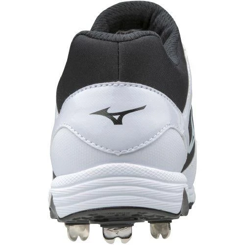 Mizuno 9-Spike Swift 5 Cleats - Black White Softball 7 Mizuno 9-Spike Swift 5 Cleats - Black White Softball