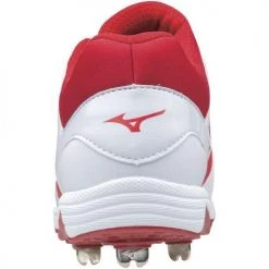 Mizuno 9-Spike Swift 5 Cleats - Red White Softball