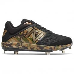 New Balance 3000v5 Memorial Day Metal Cleats Low-Cut - Black Camo Baseball