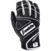 Franklin Powerstrap Youth Batting Gloves - Black