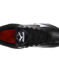 Baseball Mizuno 9-Spike Advanced Classic 7 Low Men's Metal Cleats - Black White