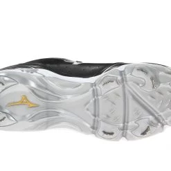 Baseball Mizuno 9-Spike Advanced Classic 7 Low Men's Metal Cleats - Black White