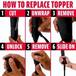 Franklin Sports MLB Total Tee Replacement Tee Topper - Black Baseball 12 Franklin Sports MLB Total Tee Replacement Tee Topper - Black Baseball