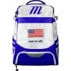 Marucci Dynamo Batpack - White Royal 2 Marucci Dynamo Batpack - White Royal