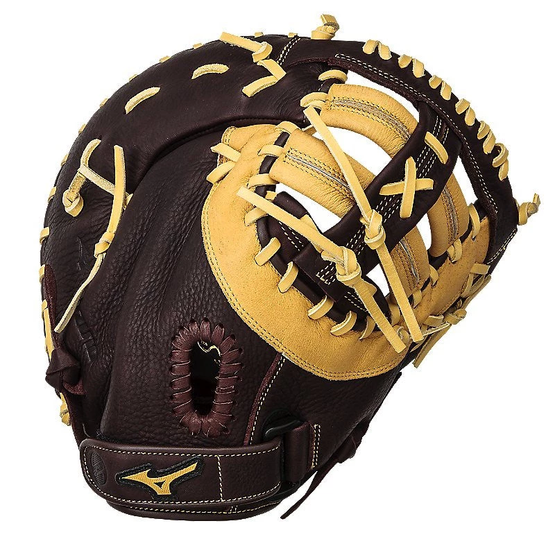 Mizuno Franchise 12.50" GXF90B2 1st Base Mitt -Coffee Cork Baseball 3 Mizuno Franchise 12.50" GXF90B2 1st Base Mitt -Coffee Cork Baseball