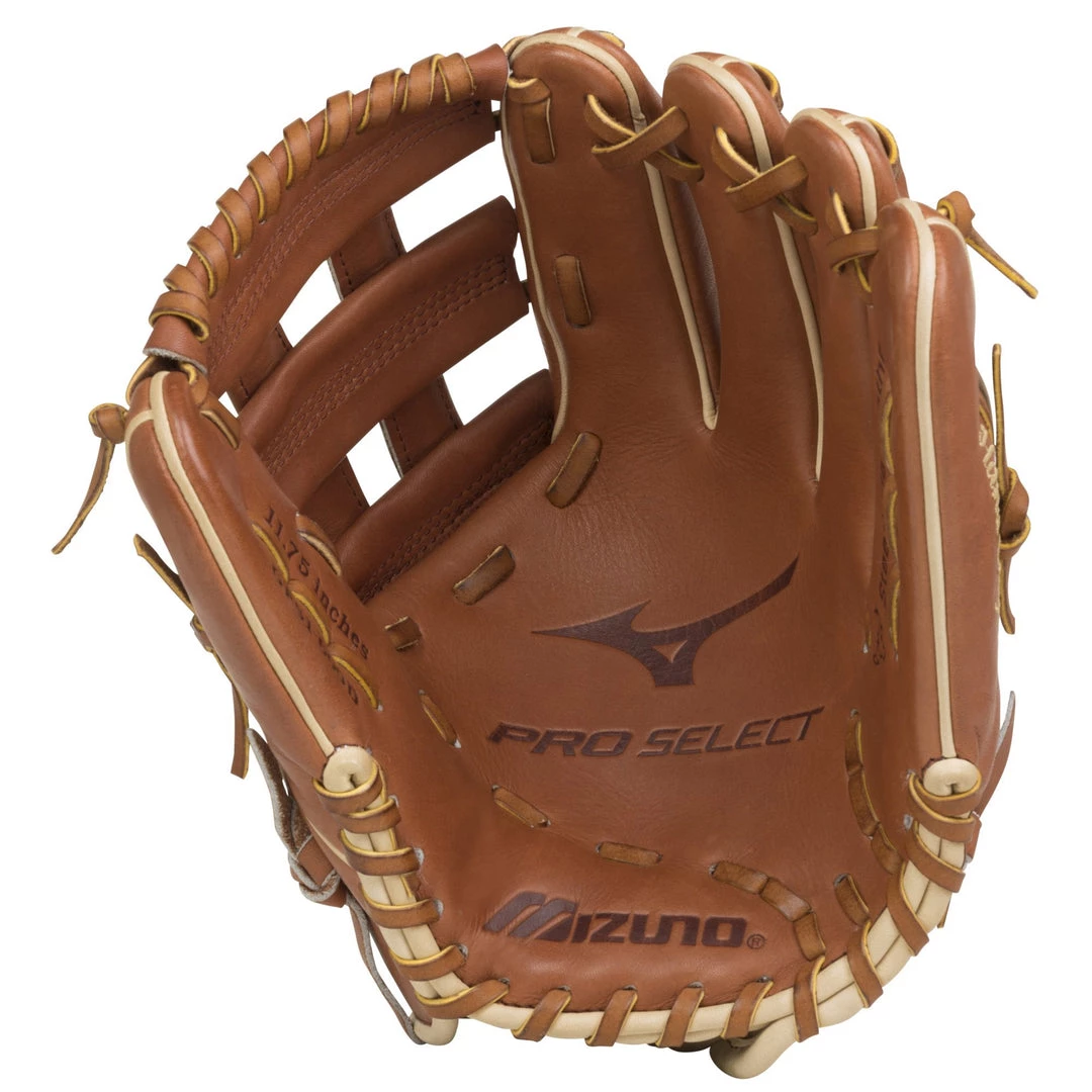 Baseball Mizuno Pro Select 11.75" Infield Glove GPS1-600D - Brown 4 Baseball Mizuno Pro Select 11.75" Infield Glove GPS1-600D - Brown