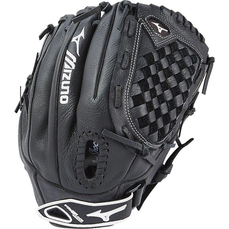 Softball Mizuno Prospect 12.00" Youth FP Infield Glove GPL1200F2 - Black White 3 Softball Mizuno Prospect 12.00" Youth FP Infield Glove GPL1200F2 - Black White