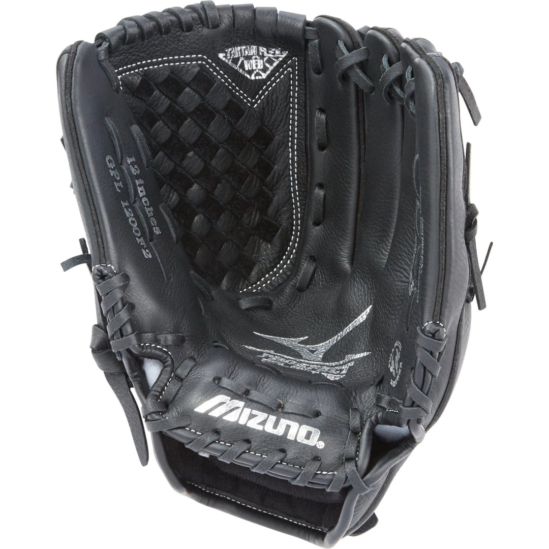 Softball Mizuno Prospect 12.00" Youth FP Infield Glove GPL1200F2 - Black White 4 Softball Mizuno Prospect 12.00" Youth FP Infield Glove GPL1200F2 - Black White