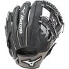 Baseball Mizuno Franchise 11.50" Infield Glove GFN1150BG - Black Smoke