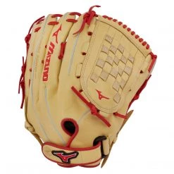 Softball Mizuno MVP Prime SE 14.00" SP Utility Glove GMVP1400PSEF7 - Tan Red